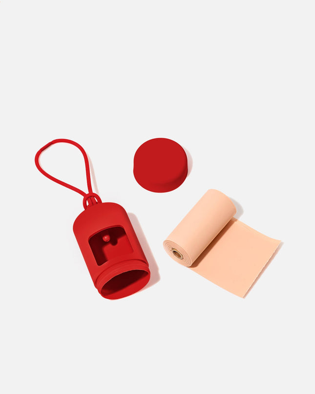 Strawberry Poop Bag Carrier