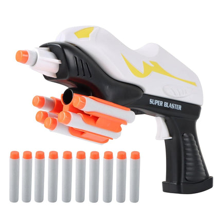 Soft Bullet Gun Toy with 10 Safe Soft Foam Bullets-D03
