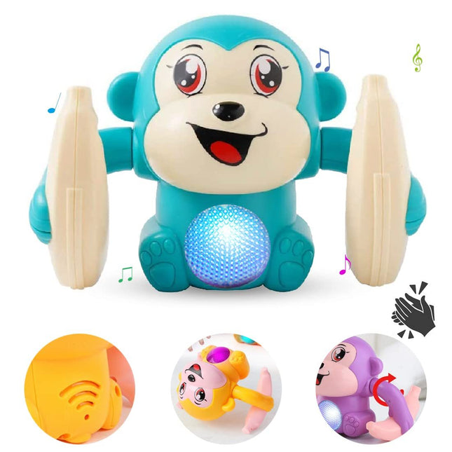Dancing Monkey Musical Toy-Blue