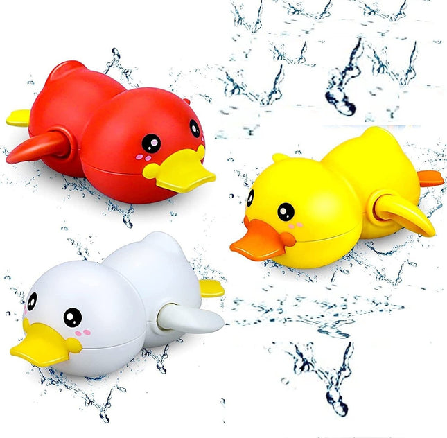 3pcs Duck Animal Bath Toys
