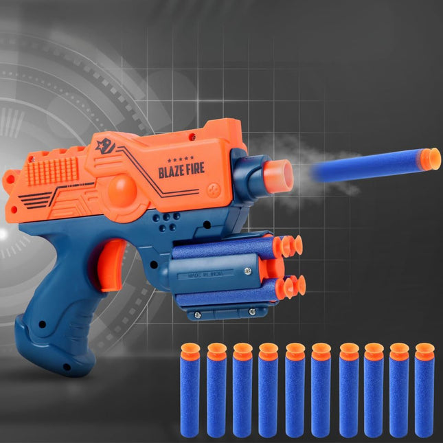 Soft Bullet Gun Toy with 10 Safe Soft Foam Bullets-D02
