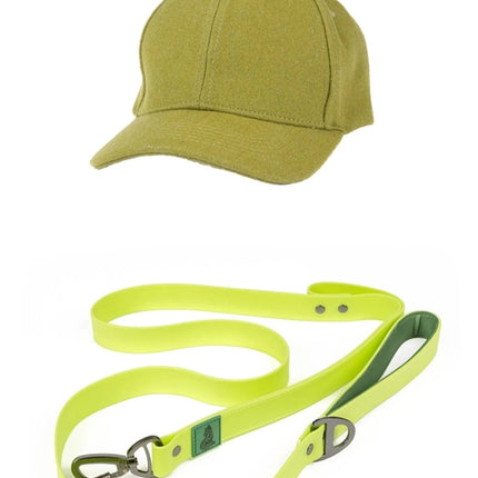 Wool Baseball Hat with Leash Matching Set