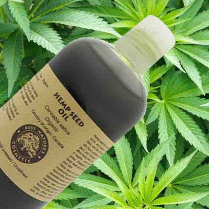 Hemp Seed Oil – Organic, Cold-Pressed & Unrefined