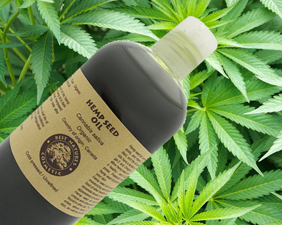 Hemp Seed Oil – Organic, Cold-Pressed & Unrefined