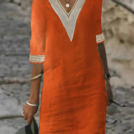 YZ1224 Women's Casual Loose Dress for Fall/Winter