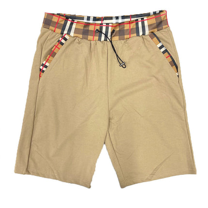 Checkered Detail Shorts EMS4102