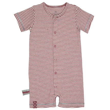 OrganicEra Organic Romper, Striped