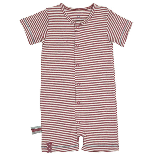 OrganicEra Organic Romper, Striped