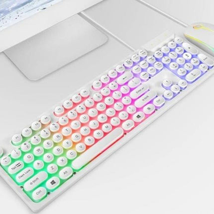 Ninja Dragons Z9i USB Wired Light Up Gaming Keyboard and Mouse Set