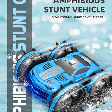 2.4GHz Dual Control Waterproof 4WD All Terrain RC Stunt Car