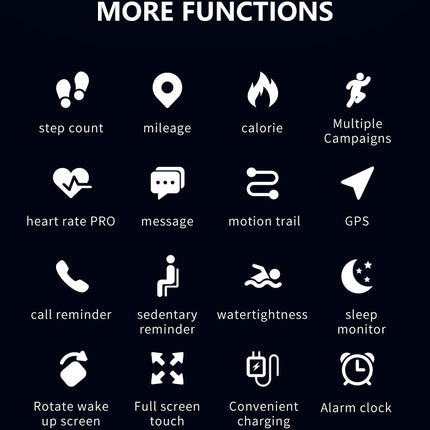 Smart Fit Sporty Fitness Tracker and Waterproof Swimmers Watch